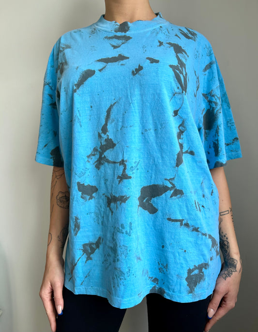 Blue Tie Dye T-shirt