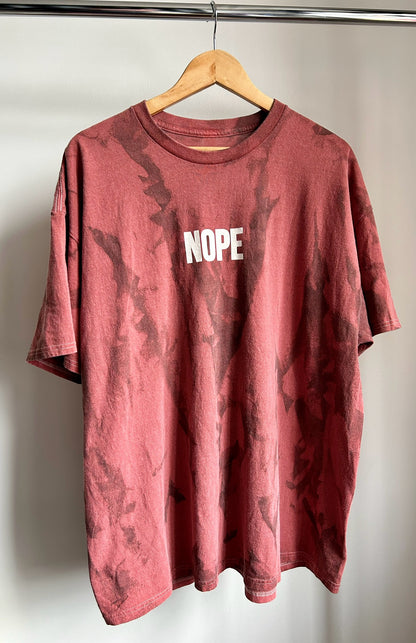 T-shirt Red&Black NOPE