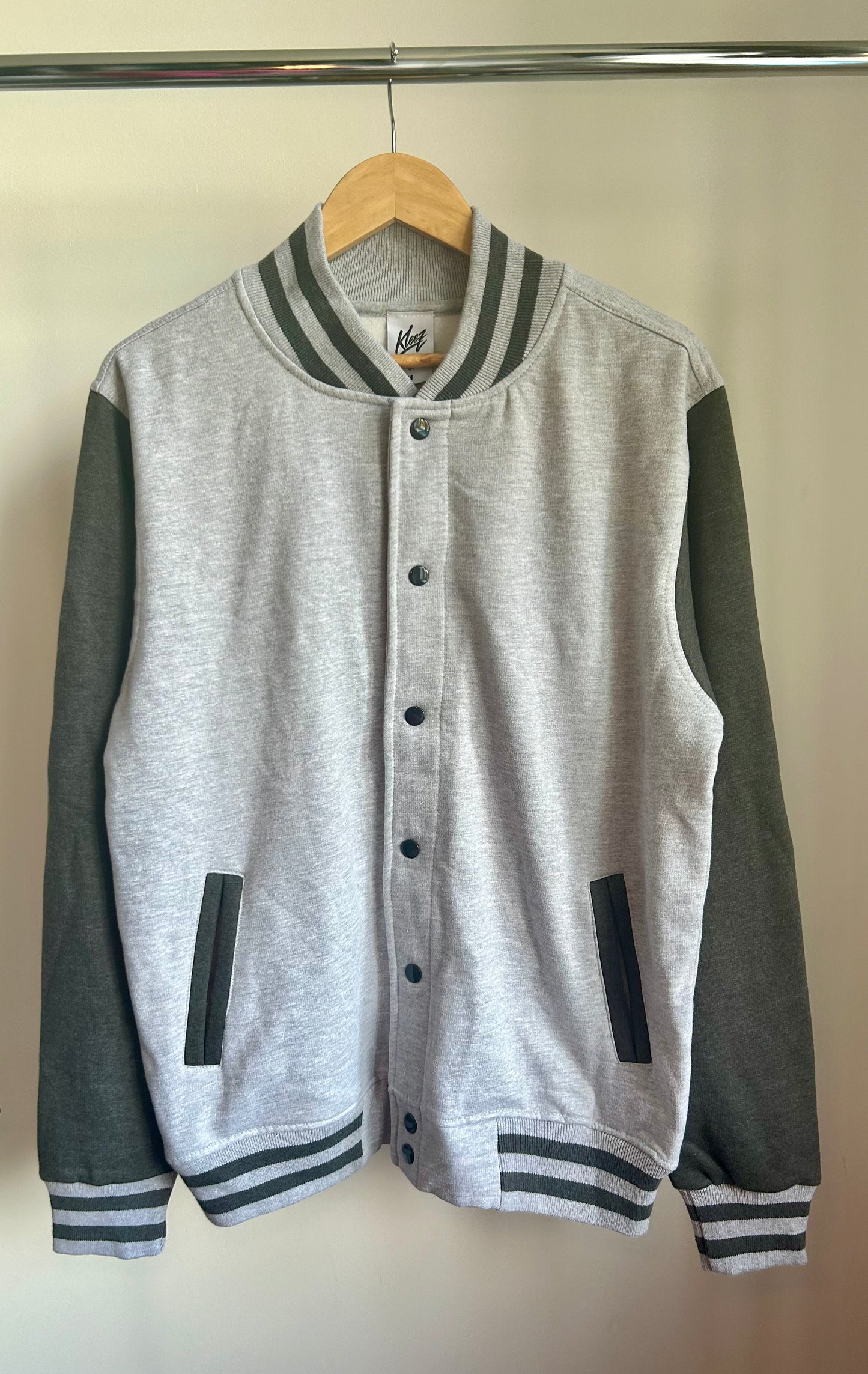 Black&Grey Varsity Jacket